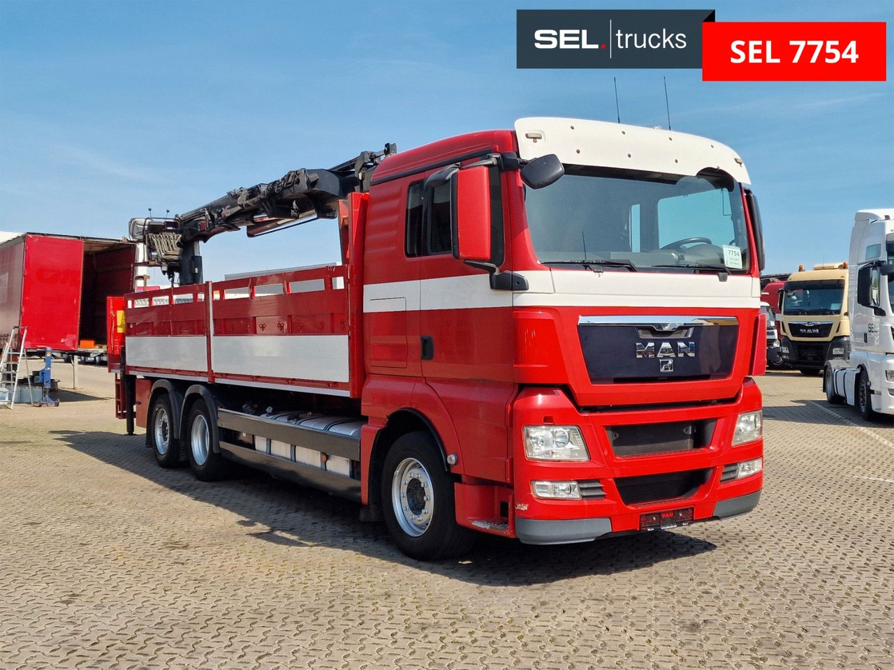 MAN TGX 26.400 6x2-2 BL/ Intarder / HIAB / Lenkachse - משאית מנוף: תמונה 3 MAN TGX 26.400 6x2-2 BL/ Intarder / HIAB / Lenkachse - משאית מנוף: תמונה 3