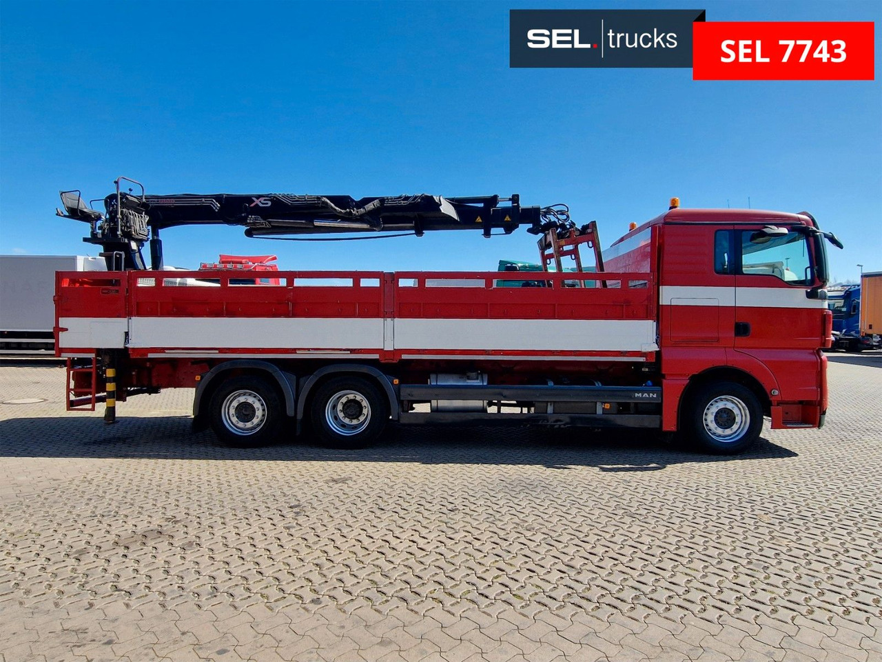 MAN TGX 26.400 6x2-2 BL / Intarder / HIAB /Lenkachse - משאית מנוף: תמונה 4 MAN TGX 26.400 6x2-2 BL / Intarder / HIAB /Lenkachse - משאית מנוף: תמונה 4