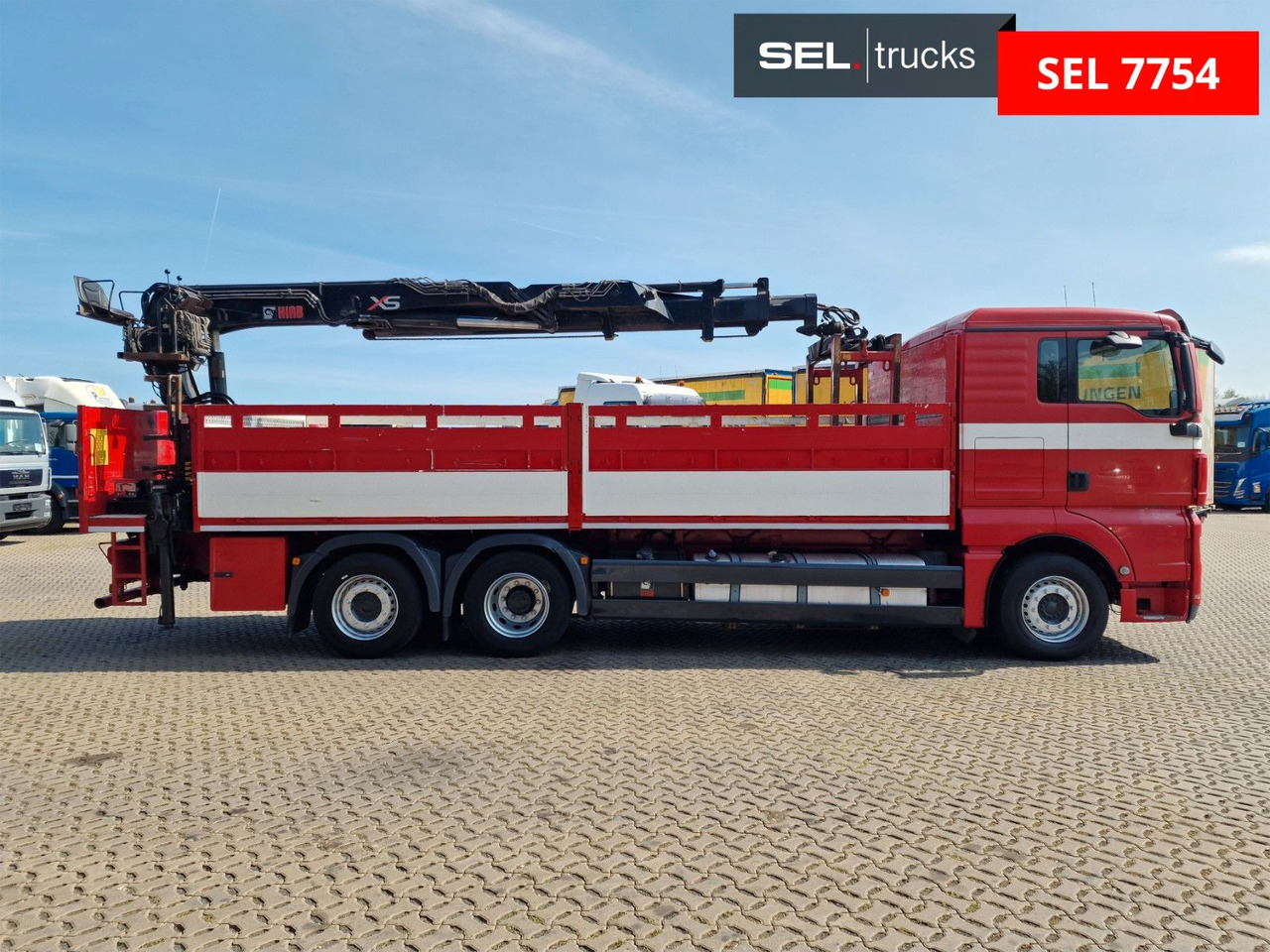 MAN TGX 26.400 6x2-2 BL/ Intarder / HIAB / Lenkachse - משאית מנוף: תמונה 4 MAN TGX 26.400 6x2-2 BL/ Intarder / HIAB / Lenkachse - משאית מנוף: תמונה 4