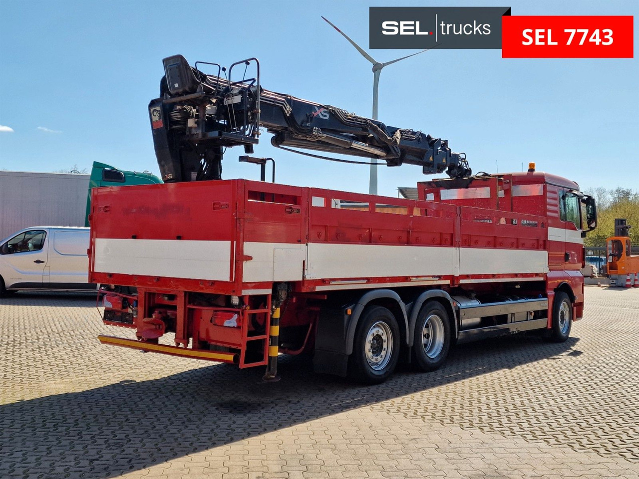 MAN TGX 26.400 6x2-2 BL / Intarder / HIAB /Lenkachse - משאית מנוף: תמונה 5 MAN TGX 26.400 6x2-2 BL / Intarder / HIAB /Lenkachse - משאית מנוף: תמונה 5