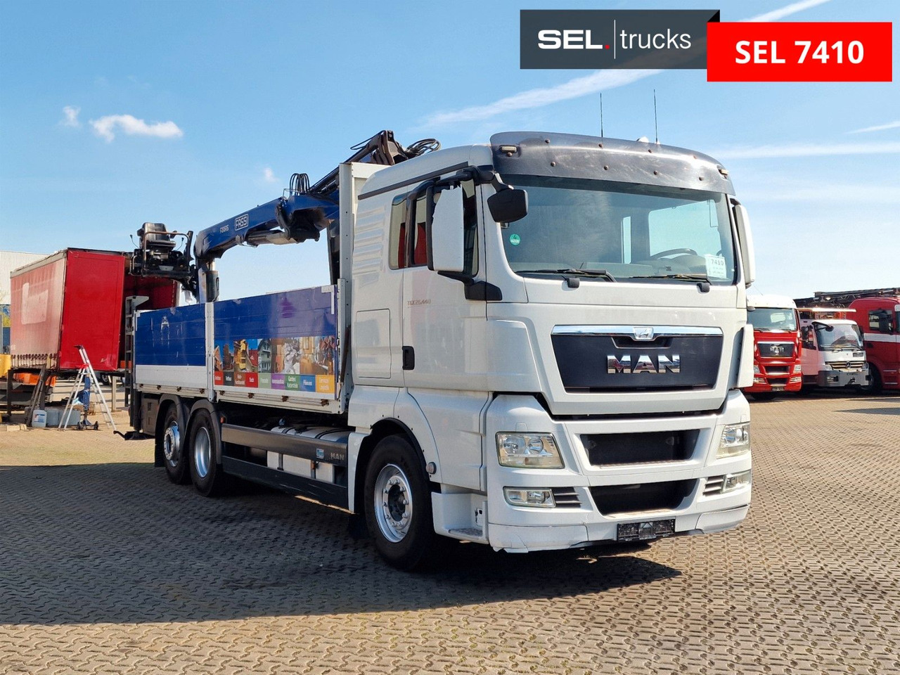 MAN TGX 26.440 6X2-2 LL /Intarder /Fassi /Lenkachse - משאית מנוף: תמונה 3 MAN TGX 26.440 6X2-2 LL /Intarder /Fassi /Lenkachse - משאית מנוף: תמונה 3