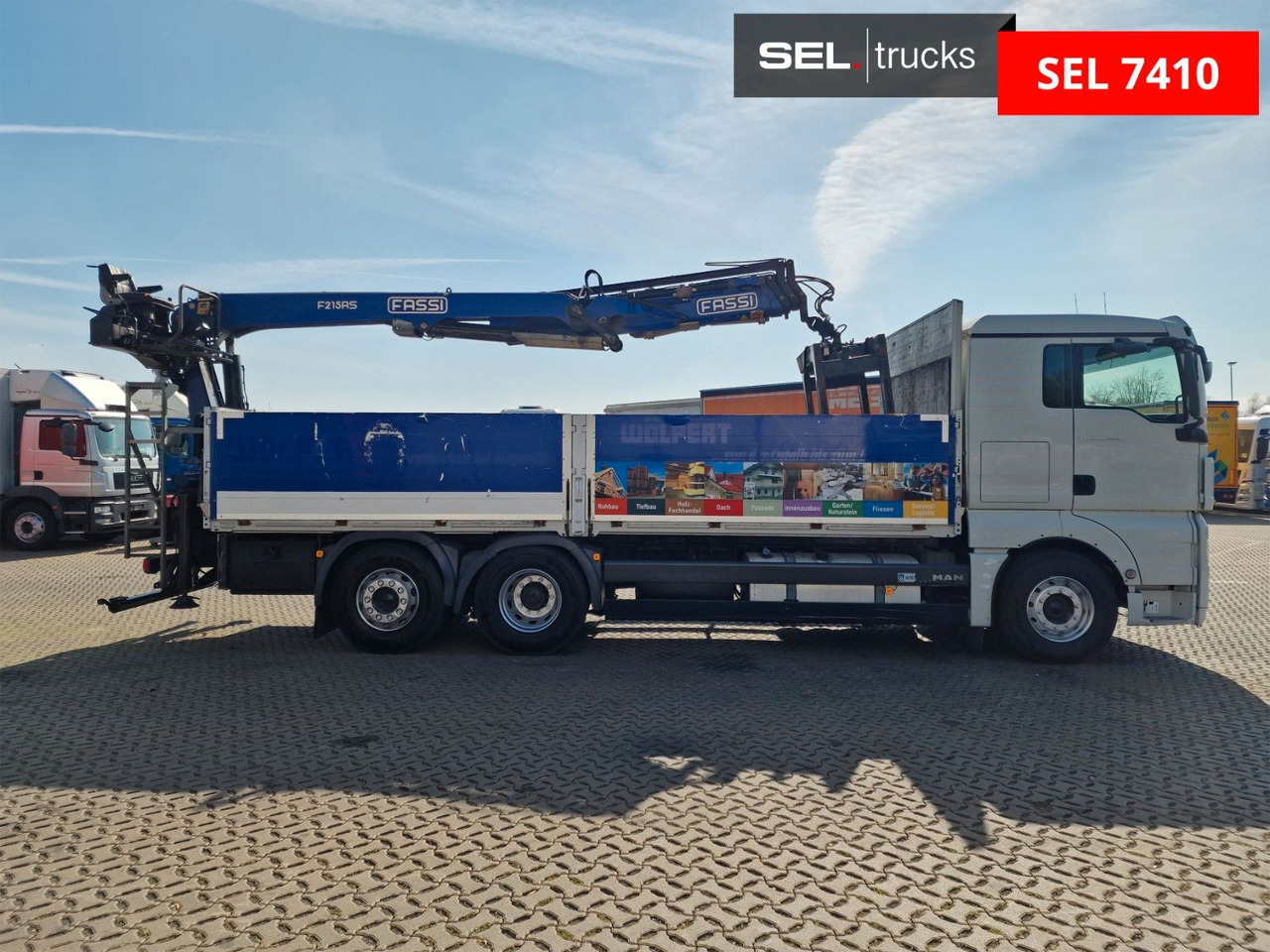 MAN TGX 26.440 6X2-2 LL /Intarder /Fassi /Lenkachse - משאית מנוף: תמונה 4 MAN TGX 26.440 6X2-2 LL /Intarder /Fassi /Lenkachse - משאית מנוף: תמונה 4