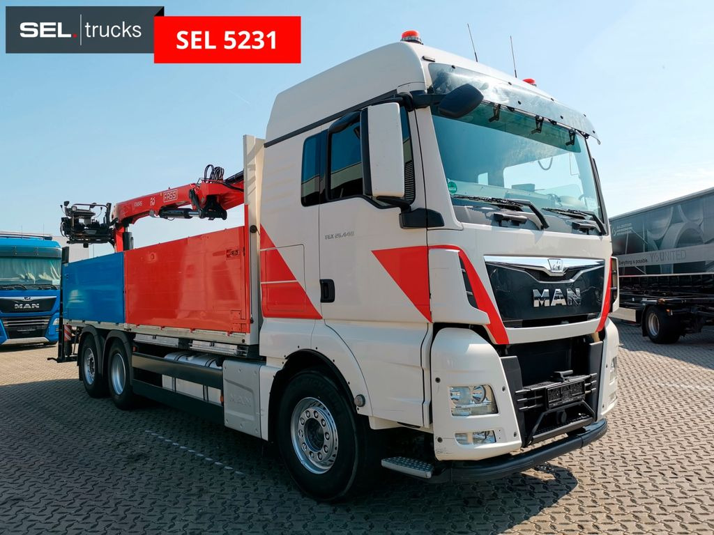 MAN TGX 26.440 6X2-4 BL /Fassi /Lenkachse /Intarder MAN TGX 26.440 6X2-4 BL /Fassi /Lenkachse /Intarder - משאית מנוף: תמונה 3 MAN TGX 26.440 6X2-4 BL /Fassi /Lenkachse /Intarder MAN TGX 26.440 6X2-4 BL /Fassi /Lenkachse /Intarder - משאית מנוף: תמונה 3