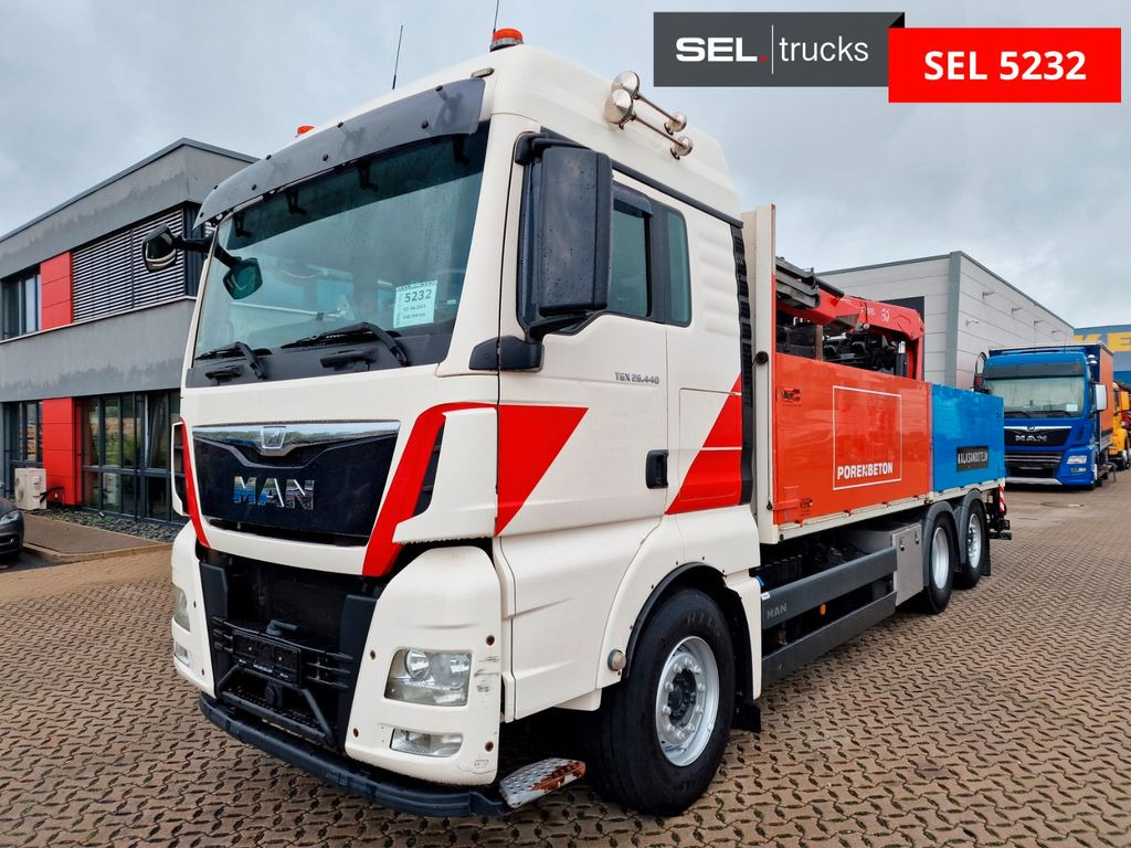 MAN TGX 26.440 / Intarder / Fassi / Lenkachse MAN TGX 26.440 / Intarder / Fassi / Lenkachse - משאית מנוף: תמונה 1 MAN TGX 26.440 / Intarder / Fassi / Lenkachse MAN TGX 26.440 / Intarder / Fassi / Lenkachse - משאית מנוף: תמונה 1