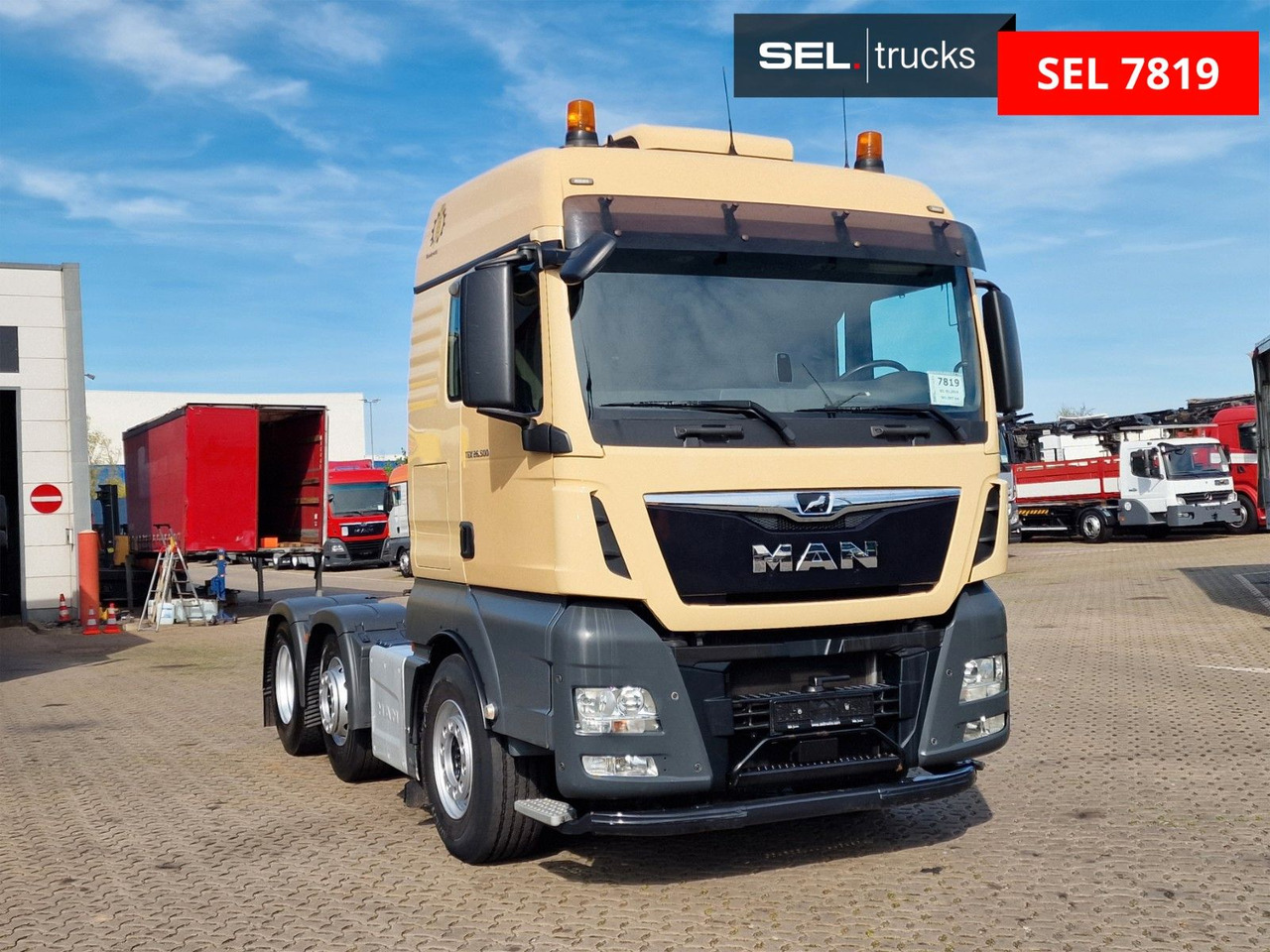 MAN TGX 26.500 6X2/4 BLS / Kipphydraulik / Lenkachse - יחידת טרקטור: תמונה 3 MAN TGX 26.500 6X2/4 BLS / Kipphydraulik / Lenkachse - יחידת טרקטור: תמונה 3