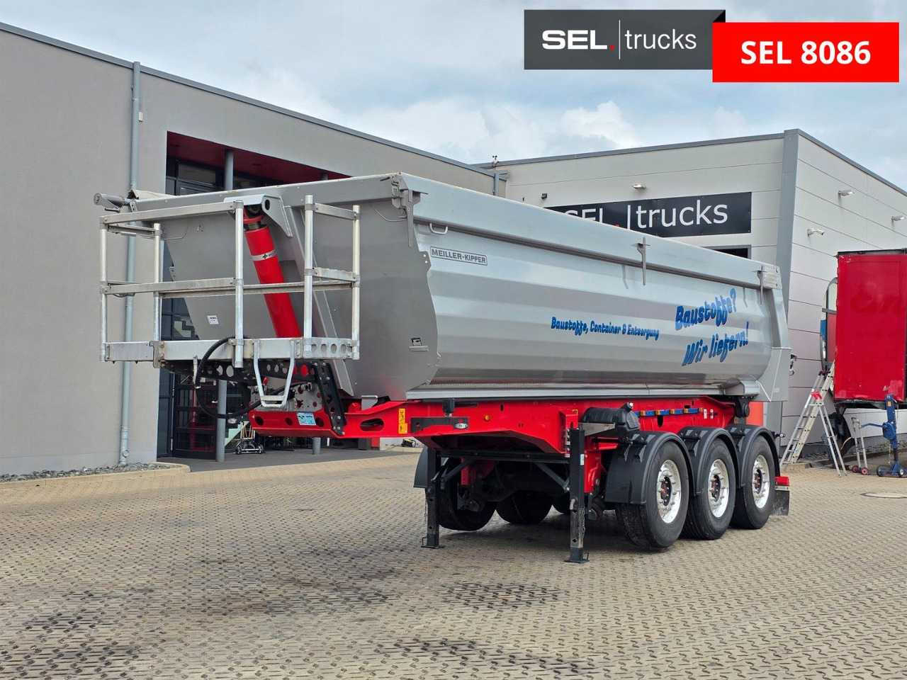 Meiller KISA3 / Alu-Felgen / Liftachse - סמיטריילר עם מזהיר: תמונה 1 Meiller KISA3 / Alu-Felgen / Liftachse - סמיטריילר עם מזהיר: תמונה 1