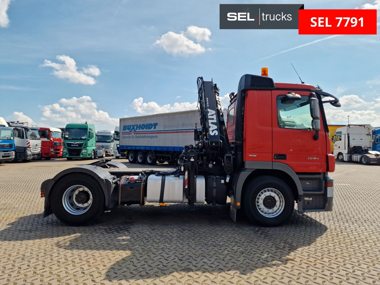 Mercedes-Benz Actros 1844 / Retarder / Fernbedienung / Atlas - יחידת טרקטור: תמונה 4 Mercedes-Benz Actros 1844 / Retarder / Fernbedienung / Atlas - יחידת טרקטור: תמונה 4