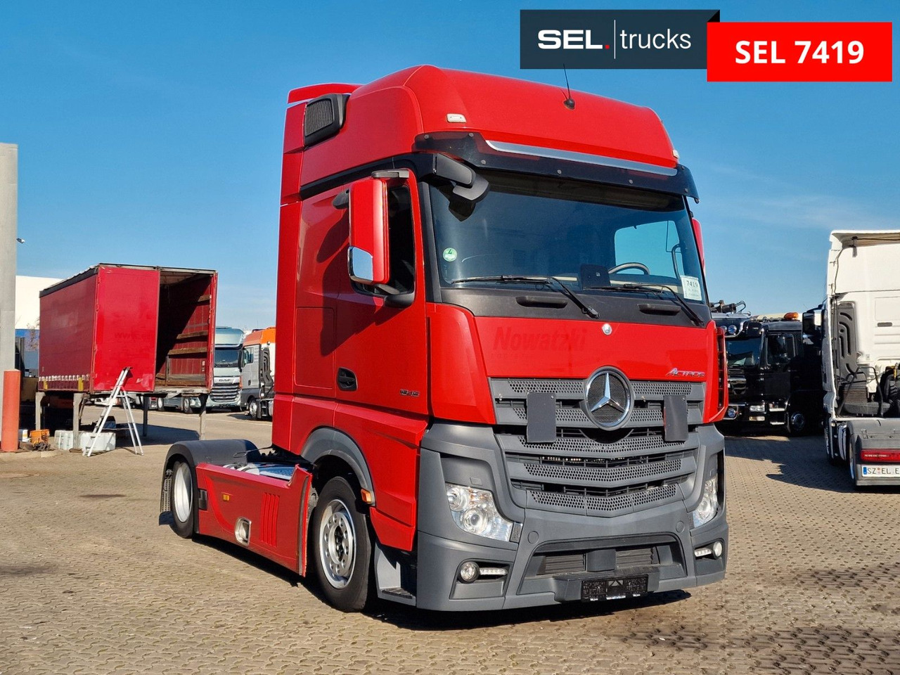 Mercedes-Benz Actros 1845 / Retarder / Standklima / Xenon - יחידת טרקטור: תמונה 3 Mercedes-Benz Actros 1845 / Retarder / Standklima / Xenon - יחידת טרקטור: תמונה 3