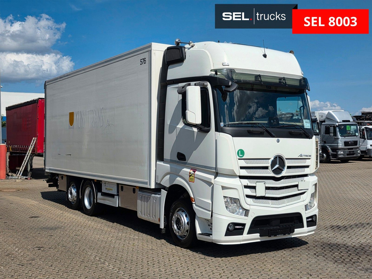 Mercedes-Benz Actros 2543 /Retarder/Ldbw/Konvekta/Lenkachse - משאית תיבה: תמונה 3 Mercedes-Benz Actros 2543 /Retarder/Ldbw/Konvekta/Lenkachse - משאית תיבה: תמונה 3