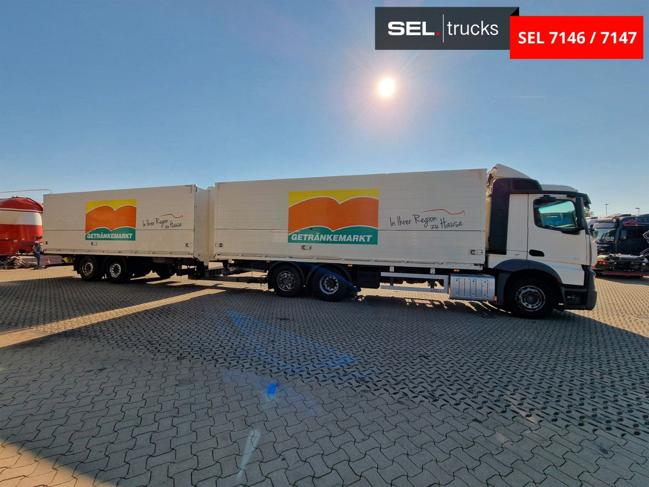 Mercedes-Benz Actros 2543 / Retarder / Lenkachse / Liftachse - משאית משקאות: תמונה 4 Mercedes-Benz Actros 2543 / Retarder / Lenkachse / Liftachse - משאית משקאות: תמונה 4