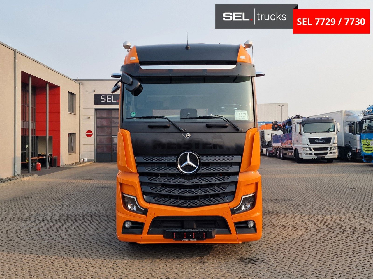 Mercedes-Benz Actros 2548 / Retarder / Euro 6E / Aluklappen - משאית וילונות צד: תמונה 2 Mercedes-Benz Actros 2548 / Retarder / Euro 6E / Aluklappen - משאית וילונות צד: תמונה 2