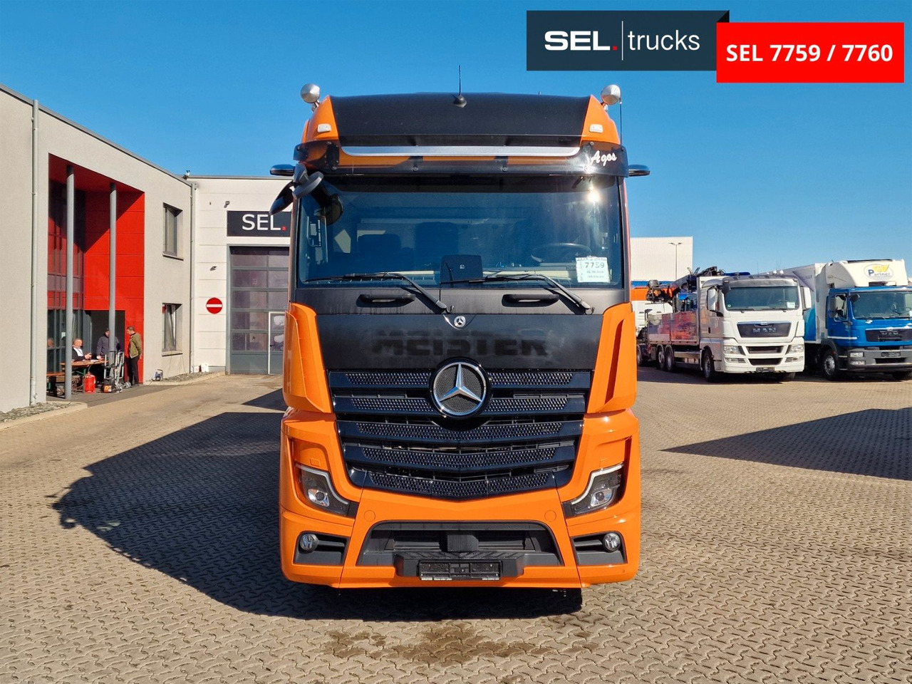 Mercedes-Benz Actros 2548 / Retarder / Euro 6E / Aluklappen - משאית וילונות צד: תמונה 2 Mercedes-Benz Actros 2548 / Retarder / Euro 6E / Aluklappen - משאית וילונות צד: תמונה 2