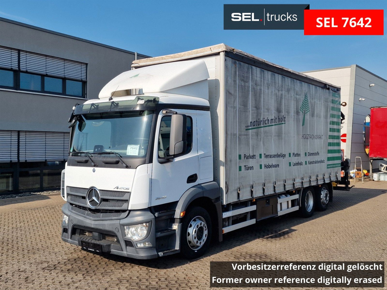 Mercedes-Benz Antos 2540 / Fernbedienung / Lenkachse - משאית מנוף: תמונה 2 Mercedes-Benz Antos 2540 / Fernbedienung / Lenkachse - משאית מנוף: תמונה 2