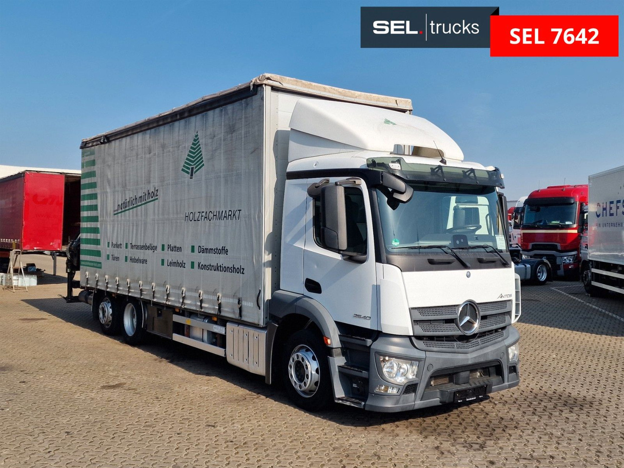 Mercedes-Benz Antos 2540 / Fernbedienung / Lenkachse - משאית מנוף: תמונה 4 Mercedes-Benz Antos 2540 / Fernbedienung / Lenkachse - משאית מנוף: תמונה 4