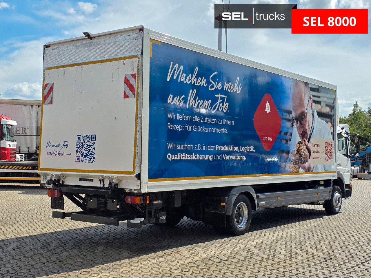 Mercedes-Benz Atego 1218 / Ladebordwand - משאית תיבה: תמונה 5 Mercedes-Benz Atego 1218 / Ladebordwand - משאית תיבה: תמונה 5