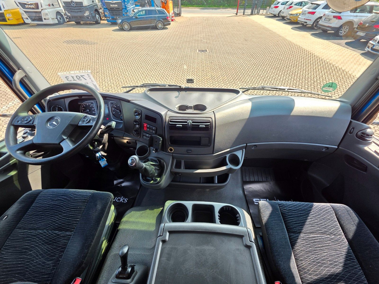 משאית תיבה Mercedes-Benz Atego 1221 / Ladebordwand: תמונה 21