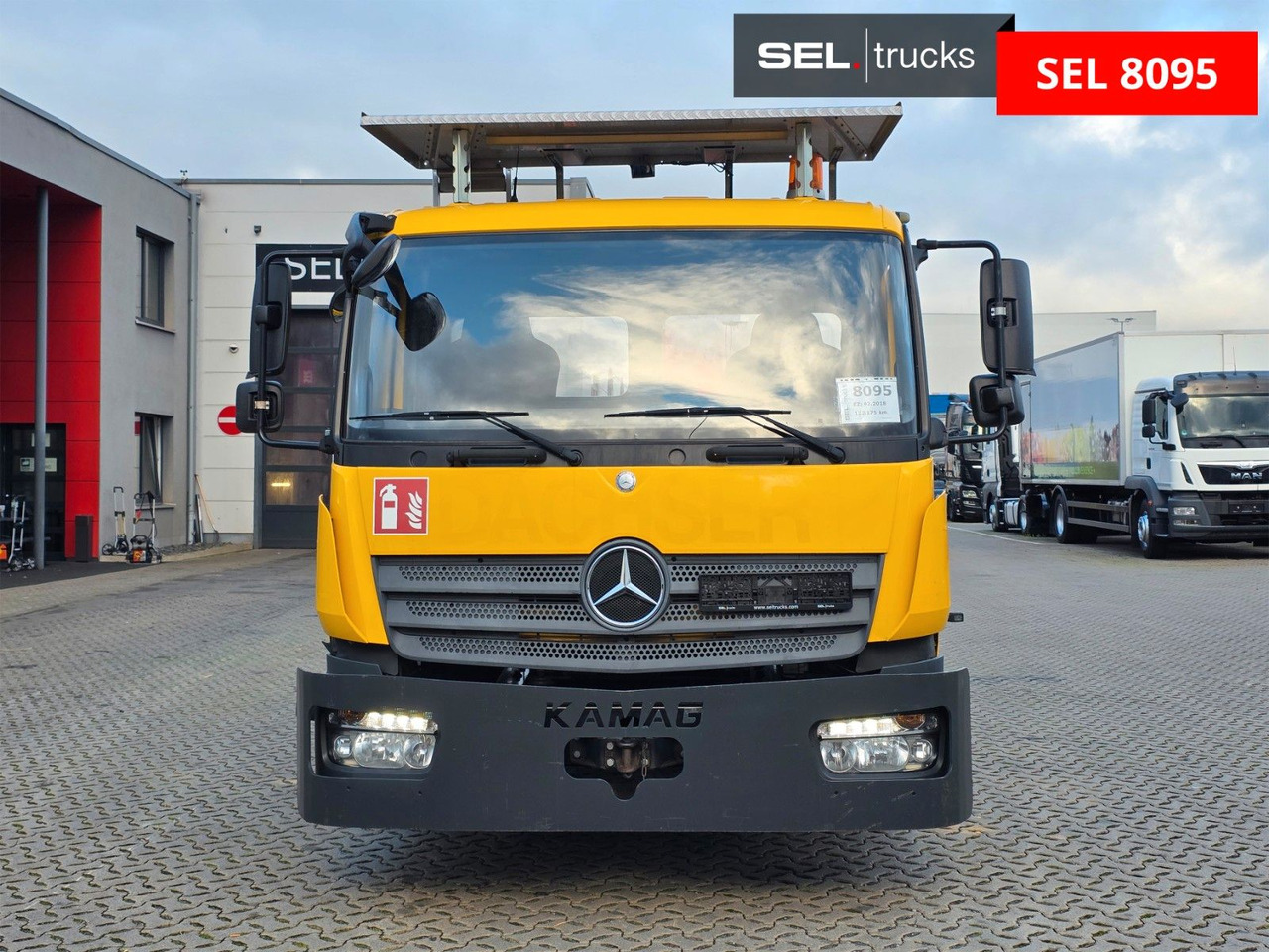 Mercedes-Benz Kamag WBH25 / Umsetzer (Mafi/Terberg) - מוביל מכולות/ משאית החלפת גוף: תמונה 2 Mercedes-Benz Kamag WBH25 / Umsetzer (Mafi/Terberg) - מוביל מכולות/ משאית החלפת גוף: תמונה 2