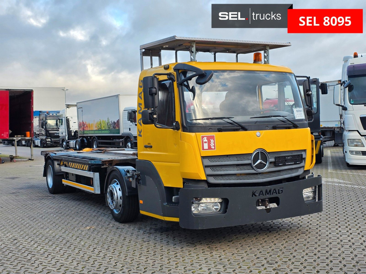 Mercedes-Benz Kamag WBH25 / Umsetzer (Mafi/Terberg) - מוביל מכולות/ משאית החלפת גוף: תמונה 3 Mercedes-Benz Kamag WBH25 / Umsetzer (Mafi/Terberg) - מוביל מכולות/ משאית החלפת גוף: תמונה 3