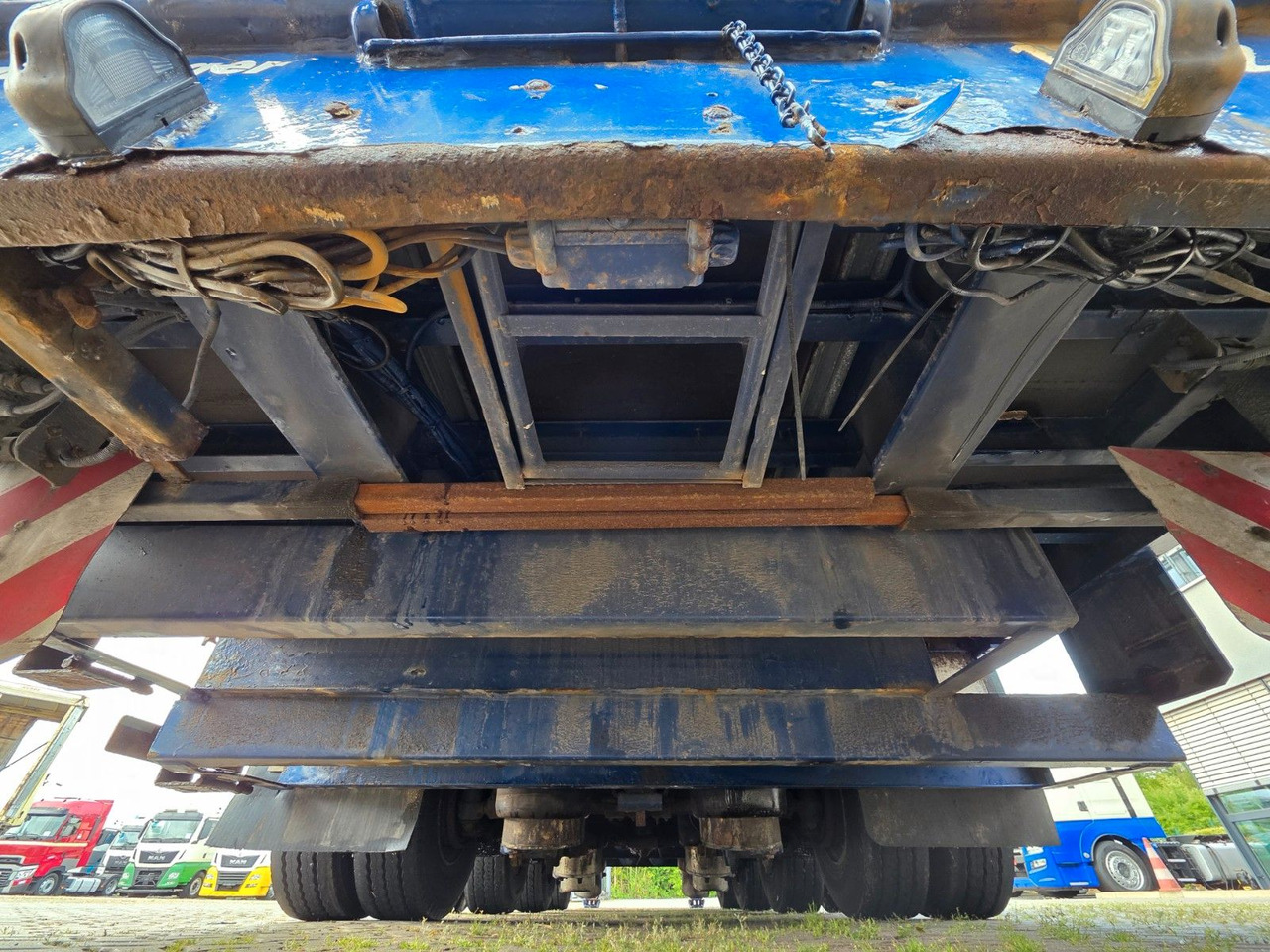 סמיטריילר צד נופל/ שטוח Meusburger MPS-4 / BPW / Lenkachse / Liftachse: תמונה 15