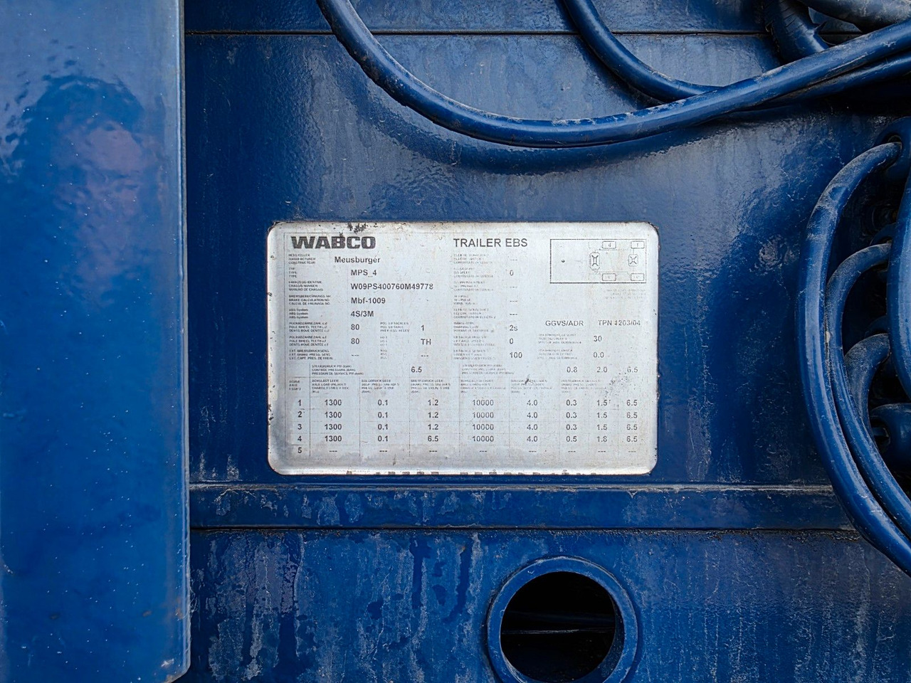 סמיטריילר צד נופל/ שטוח Meusburger MPS-4 / BPW / Lenkachse / Liftachse: תמונה 28
