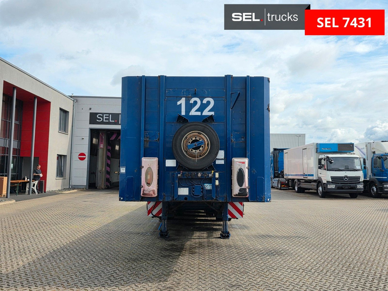 Meusburger MPS-4 / BPW / Lenkachse / Liftachse - סמיטריילר צד נופל/ שטוח: תמונה 2 Meusburger MPS-4 / BPW / Lenkachse / Liftachse - סמיטריילר צד נופל/ שטוח: תמונה 2