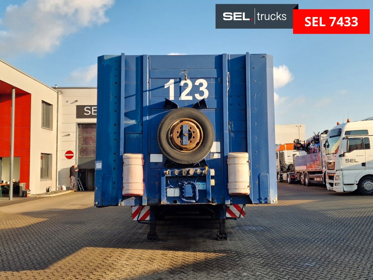 Meusburger MPS-4 / Lenkachse / Liftachse - סמיטריילר צד נופל/ שטוח: תמונה 2 Meusburger MPS-4 / Lenkachse / Liftachse - סמיטריילר צד נופל/ שטוח: תמונה 2