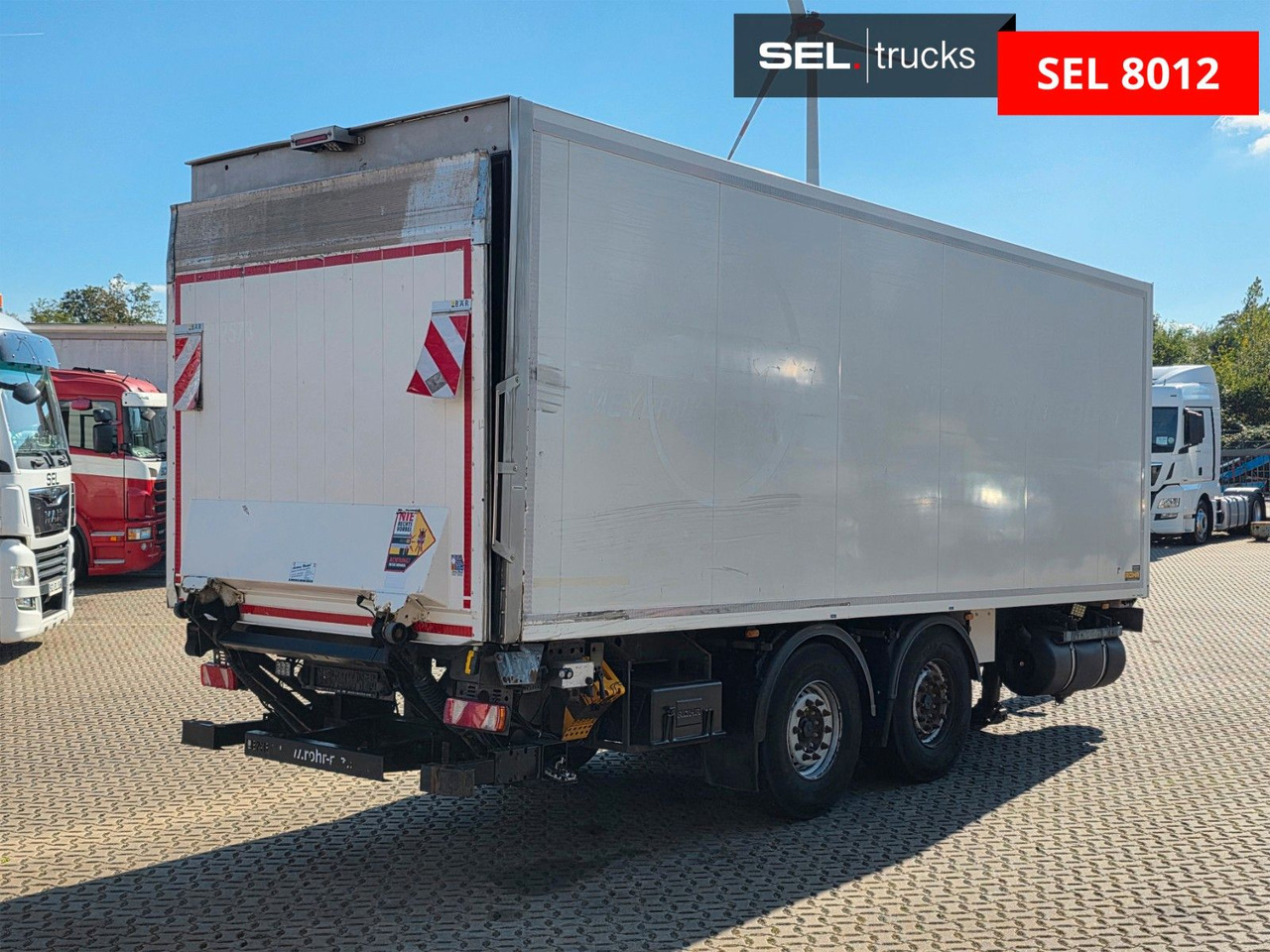 ROHR RZK/18 IV / Ladebordwand / Carrier Supra 850U - קרון נגרר עם קירור: תמונה 5 ROHR RZK/18 IV / Ladebordwand / Carrier Supra 850U - קרון נגרר עם קירור: תמונה 5