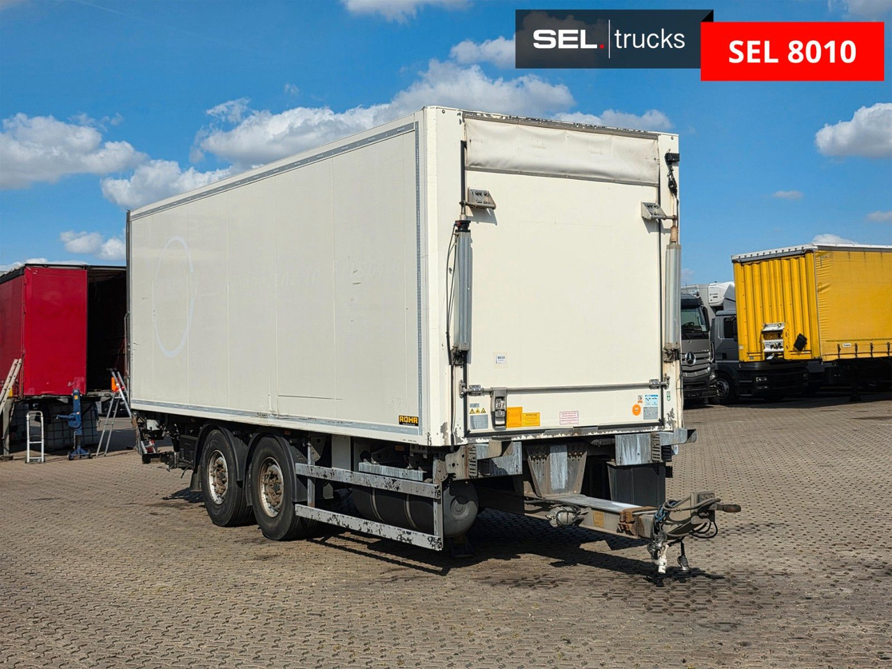 ROHR Rohr RZK/18 IV / Ladebordwand - קרון נגרר עם קירור: תמונה 3 ROHR Rohr RZK/18 IV / Ladebordwand - קרון נגרר עם קירור: תמונה 3