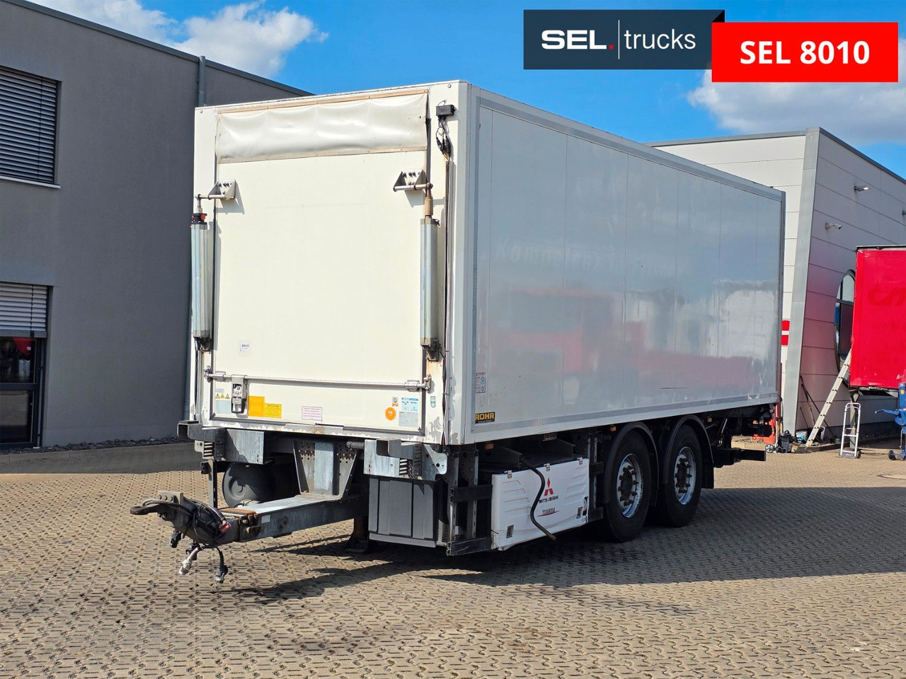 ROHR Rohr RZK/18 IV / Ladebordwand - קרון נגרר עם קירור: תמונה 1 ROHR Rohr RZK/18 IV / Ladebordwand - קרון נגרר עם קירור: תמונה 1