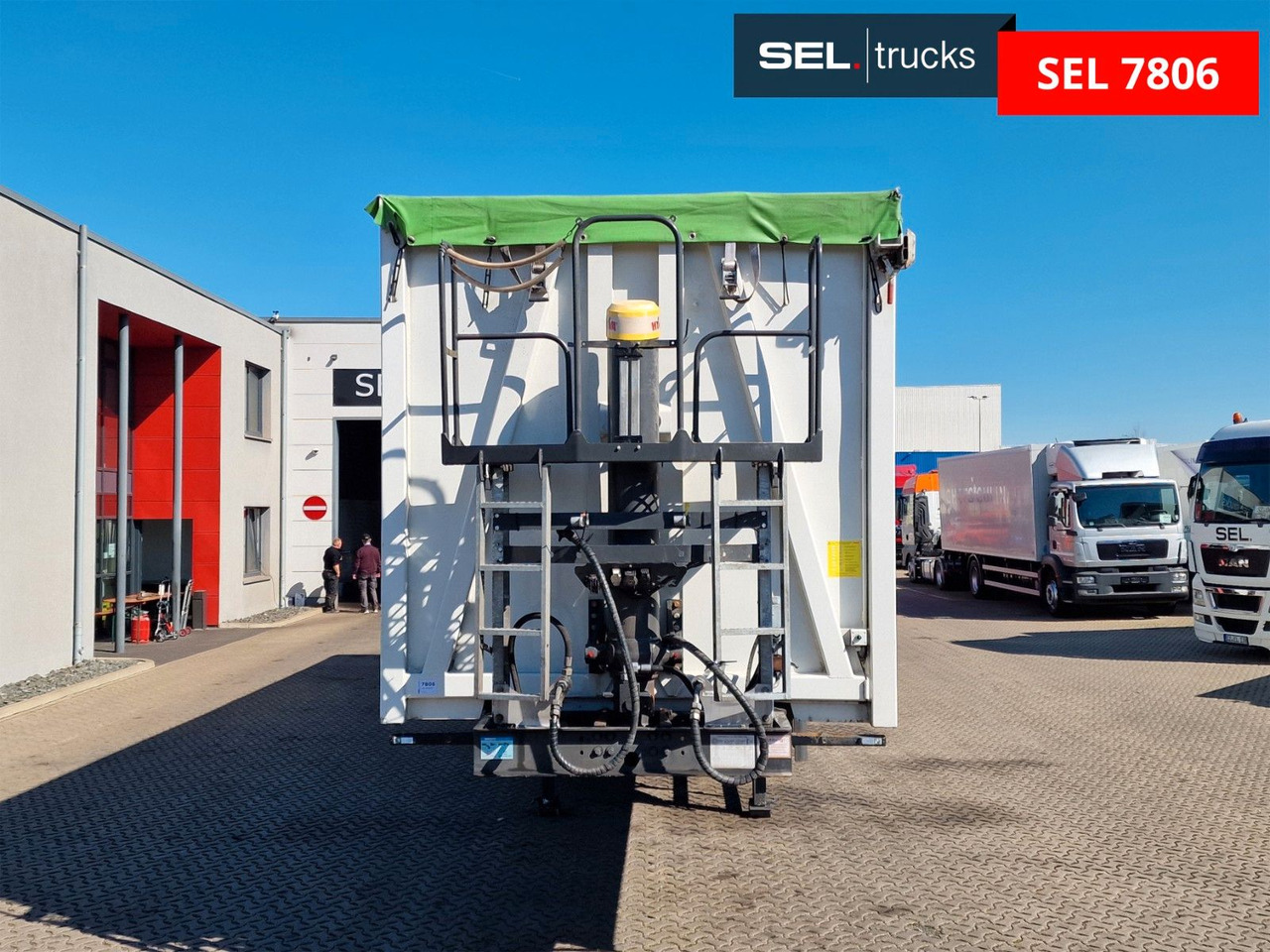 Reisch RHKS-3-AG13 / Alu-Felgen / Liftachse / 80m³ - סמיטריילר עם מזהיר: תמונה 2 Reisch RHKS-3-AG13 / Alu-Felgen / Liftachse / 80m³ - סמיטריילר עם מזהיר: תמונה 2