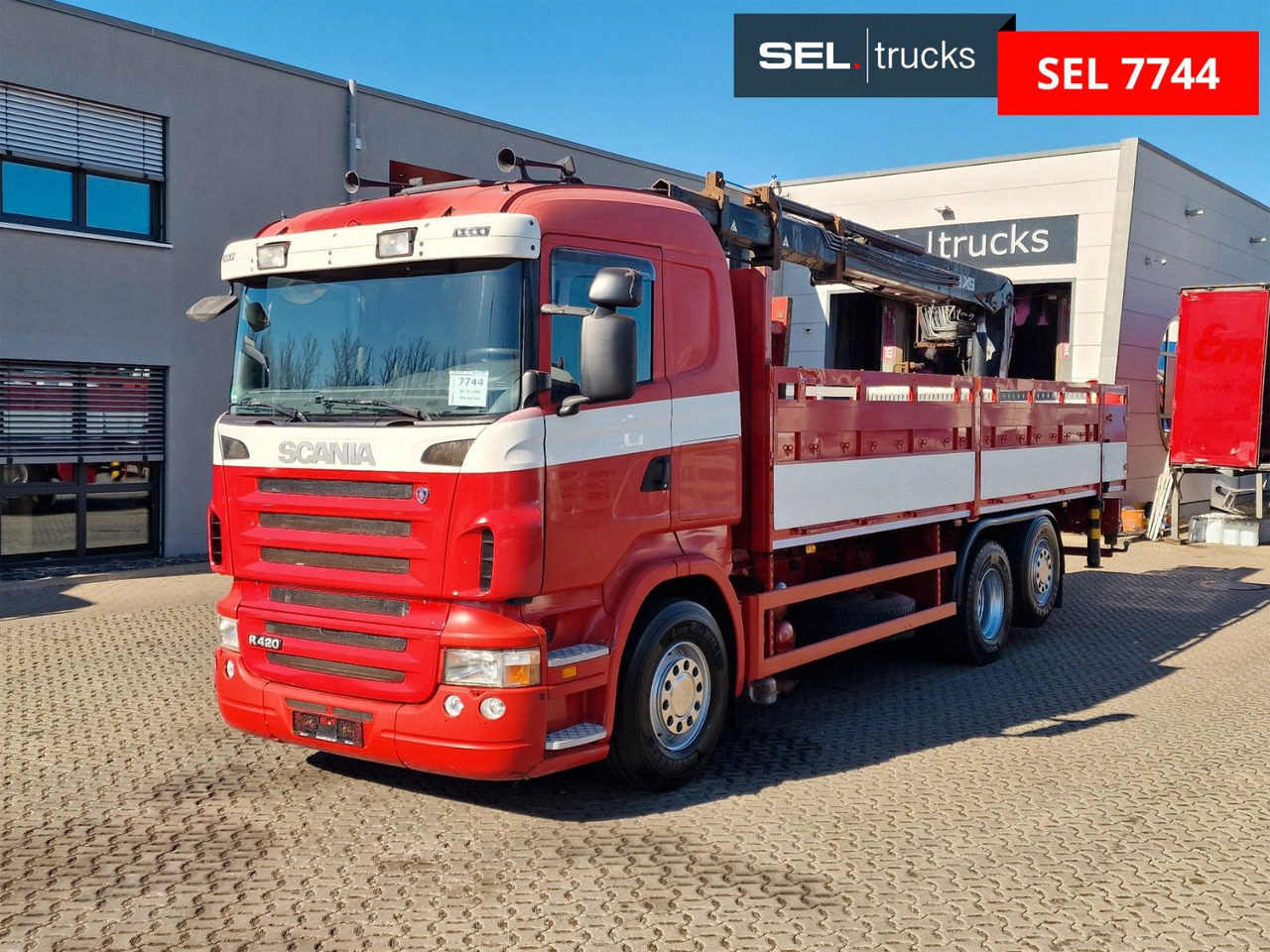 Scania R 340 LB6X2*4MNA /Retarder /HIAB 166K /Lenkachse - משאית מנוף: תמונה 1 Scania R 340 LB6X2*4MNA /Retarder /HIAB 166K /Lenkachse - משאית מנוף: תמונה 1