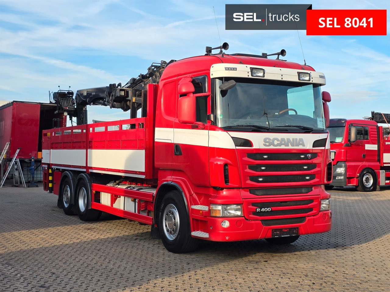 Scania R400 LB6X2*4HNB / Retarder / HIAB / Lenkachse - משאית מנוף: תמונה 3 Scania R400 LB6X2*4HNB / Retarder / HIAB / Lenkachse - משאית מנוף: תמונה 3