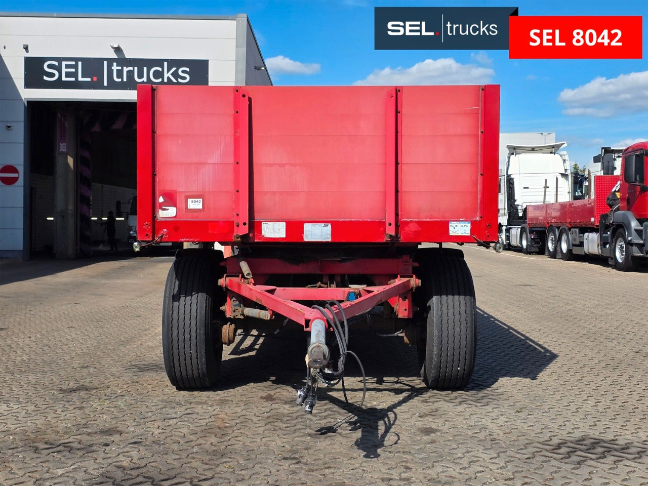 Schwarzmüller PA 2/E / Baustoff / 40 mm - קרון נגרר צד נופל/ שטוח: תמונה 2 Schwarzmüller PA 2/E / Baustoff / 40 mm - קרון נגרר צד נופל/ שטוח: תמונה 2