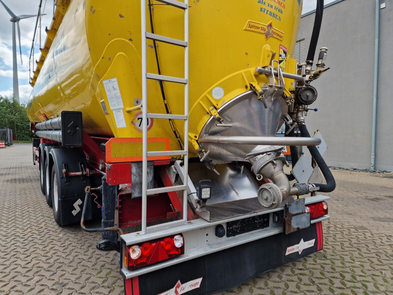 סמיטריילר Silo Spitzer K 2766 CAL GGVS / Kippsilo / 66m3  / ADR AT: תמונה 13