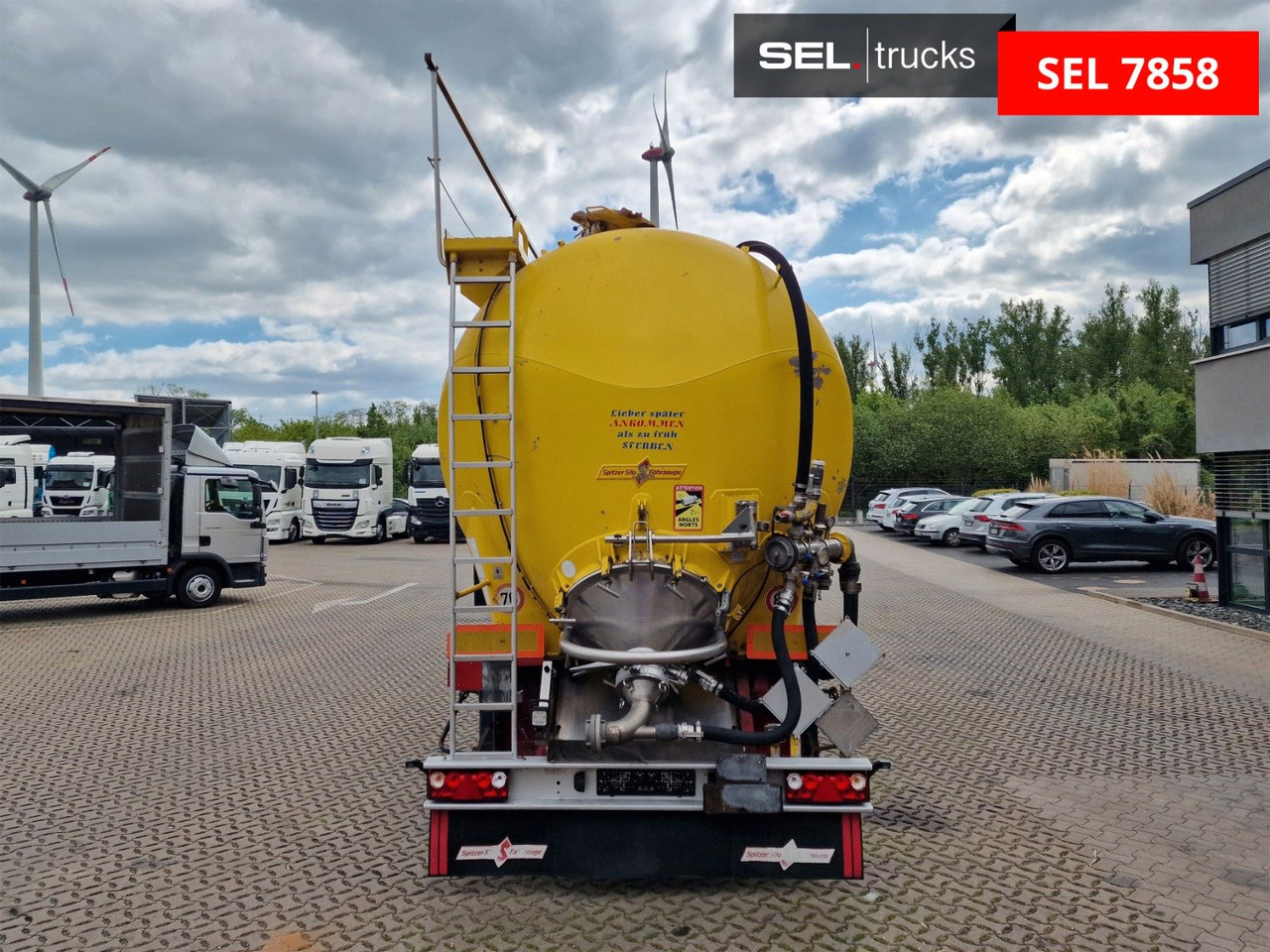 סמיטריילר Silo Spitzer K 2766 CAL GGVS / Kippsilo / 66m3  / ADR AT: תמונה 6