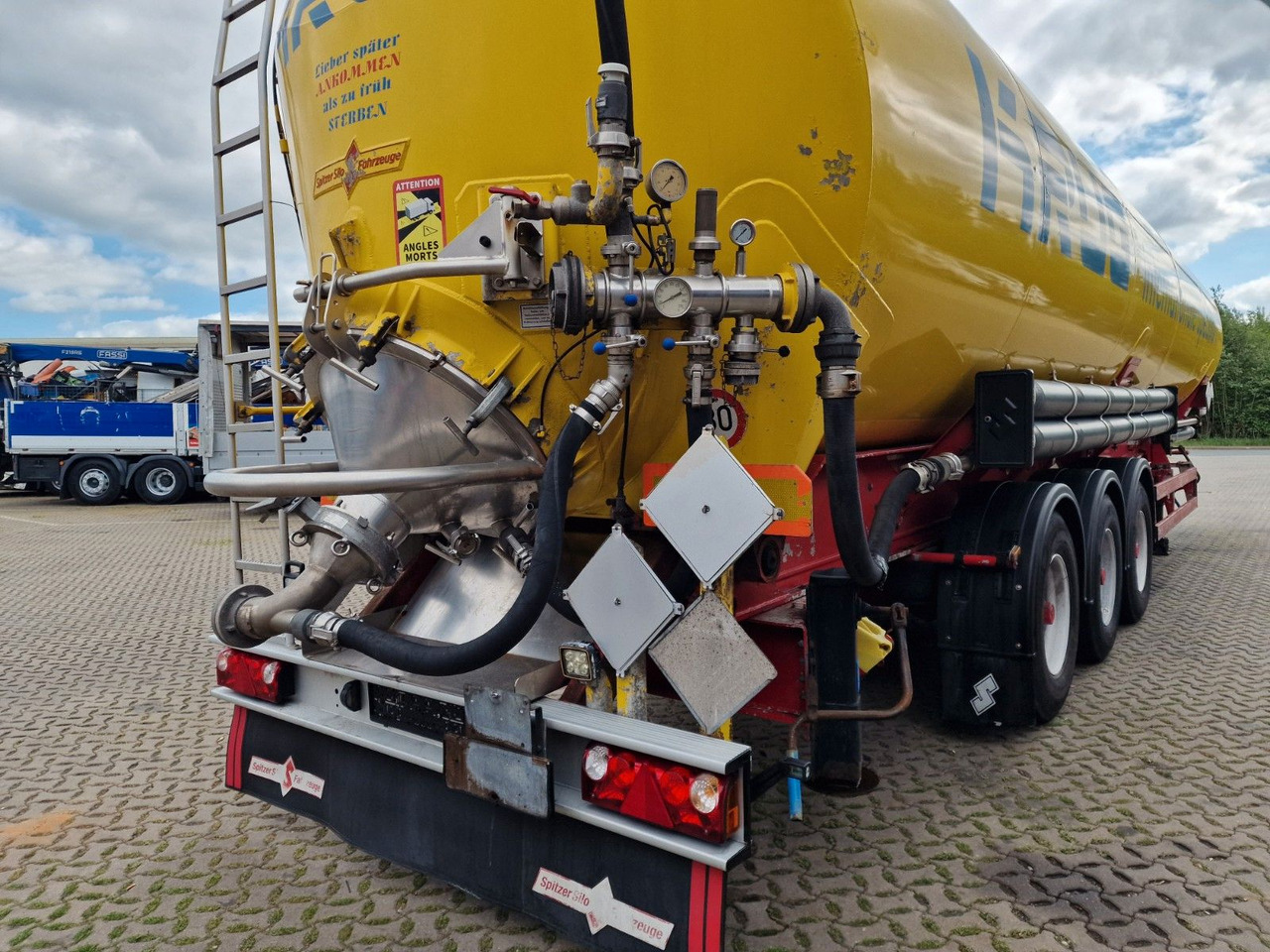 סמיטריילר Silo Spitzer K 2766 CAL GGVS / Kippsilo / 66m3  / ADR AT: תמונה 12