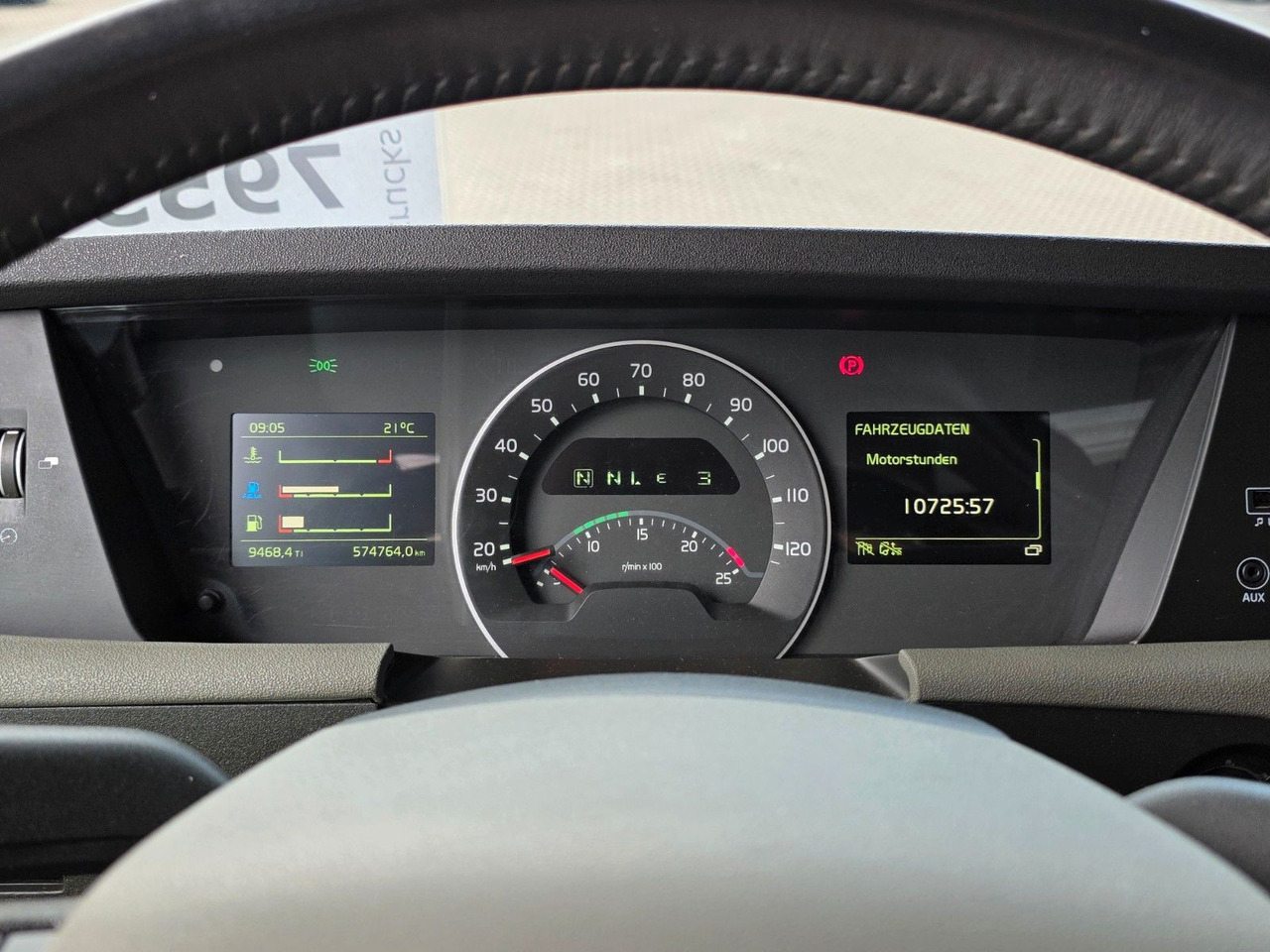 יחידת טרקטור Volvo FH 540 / Retarder / Standklima / TV / 6D: תמונה 22