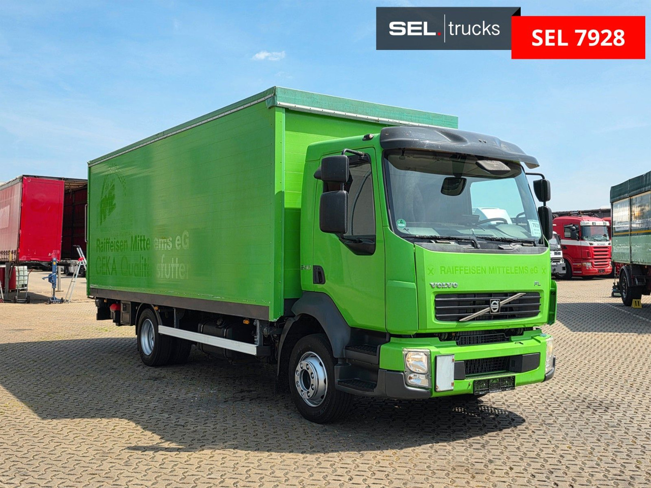 Volvo FL 240 - משאית וילונות צד: תמונה 3 Volvo FL 240 - משאית וילונות צד: תמונה 3