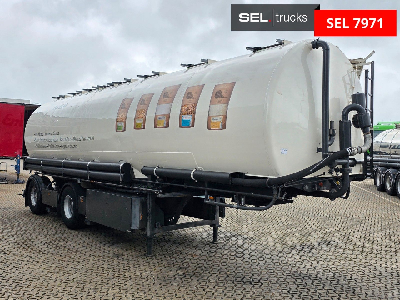 Welgro 97WSL33-24 / 50m3 / 8 Kammern - סמיטריילר Silo: תמונה 3 Welgro 97WSL33-24 / 50m3 / 8 Kammern - סמיטריילר Silo: תמונה 3