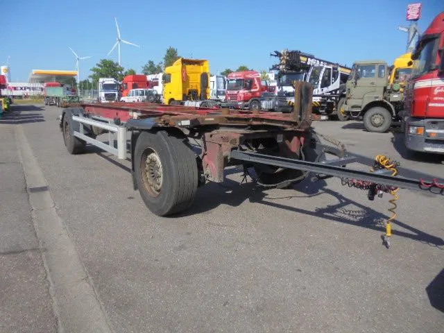 CIMC DC 02 - קרון נגרר מוביל מכולות/ החלפת גוף: תמונה 2 CIMC DC 02 - קרון נגרר מוביל מכולות/ החלפת גוף: תמונה 2