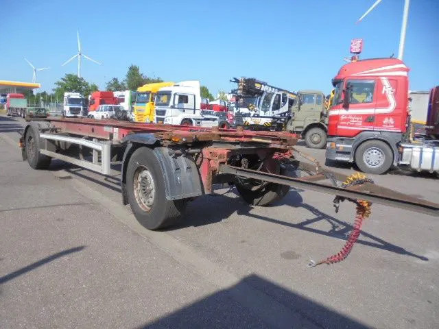 CIMC DC 02 - קרון נגרר מוביל מכולות/ החלפת גוף: תמונה 2 CIMC DC 02 - קרון נגרר מוביל מכולות/ החלפת גוף: תמונה 2