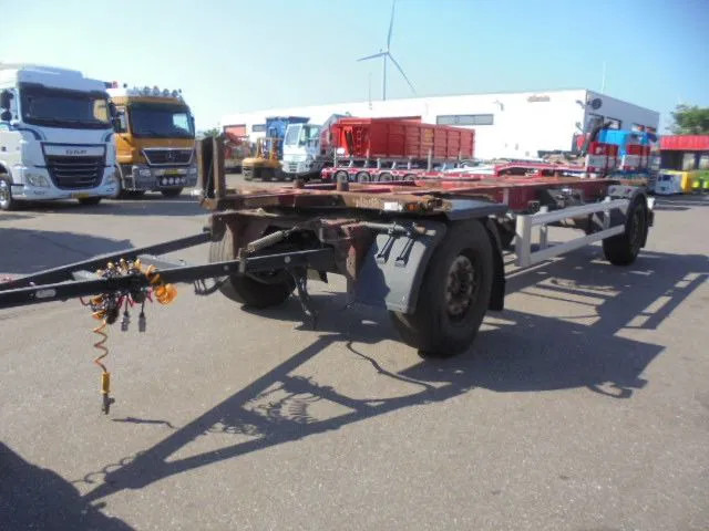 CIMC DC 02 - קרון נגרר מוביל מכולות/ החלפת גוף: תמונה 1 CIMC DC 02 - קרון נגרר מוביל מכולות/ החלפת גוף: תמונה 1