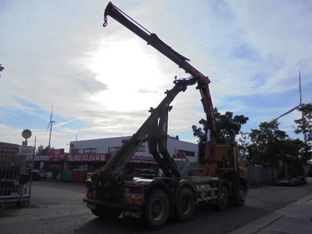 DAF 85.360 8X4 - משאית מערכת כבלים, משאית מנוף: תמונה 4 DAF 85.360 8X4 - משאית מערכת כבלים, משאית מנוף: תמונה 4