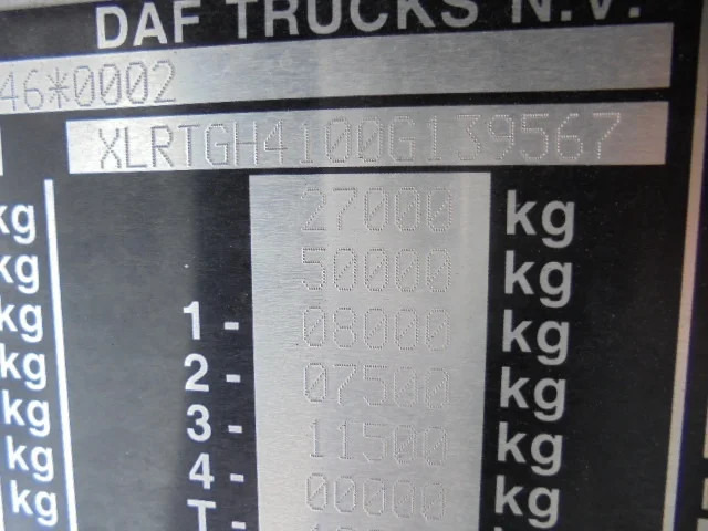 יחידת טרקטור DAF XF 440 6x2: תמונה 19 יחידת טרקטור DAF XF 440 6x2: תמונה 19