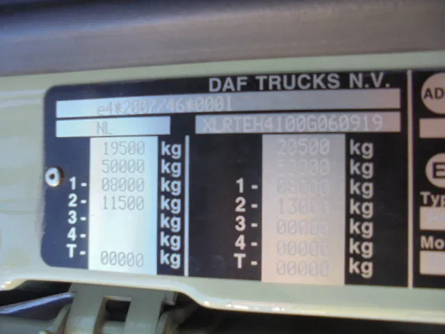 יחידת טרקטור DAF XF 440 NL TRUCK: תמונה 17