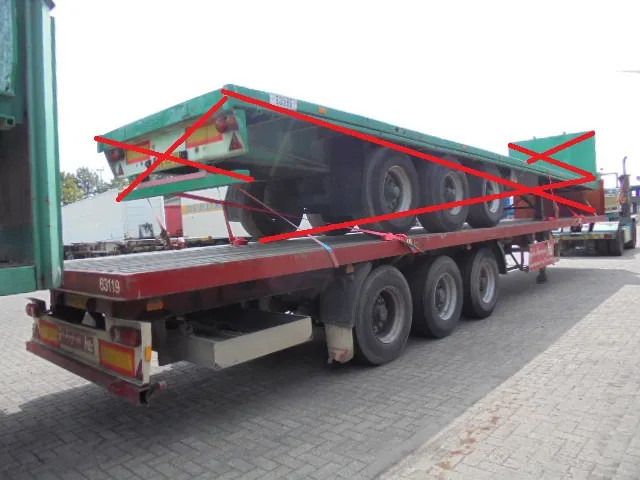 Fruehauf ONCR 39-327 A - סמיטריילר צד נופל/ שטוח: תמונה 5 Fruehauf ONCR 39-327 A - סמיטריילר צד נופל/ שטוח: תמונה 5