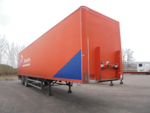 Groenewegen DR0 14-18 - סמיטריילר בתיבה סגורה: תמונה 3 Groenewegen DR0 14-18 - סמיטריילר בתיבה סגורה: תמונה 3