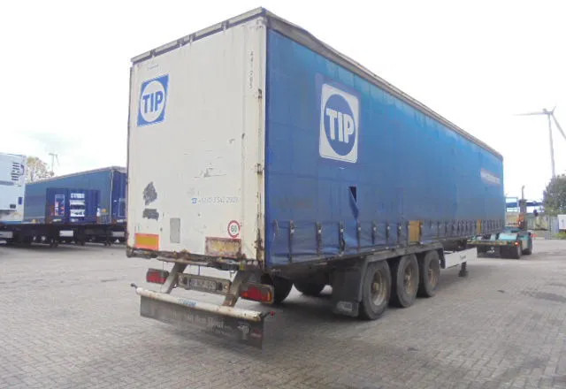 Krone SD27 BPW DRUM - סמיטריילר עם וילונות צד: תמונה 4 Krone SD27 BPW DRUM - סמיטריילר עם וילונות צד: תמונה 4