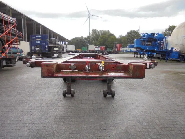 Krone SZC 20 Z STEEL SUSPENSION - סמיטריילר מוביל מכולות/ החלפת גוף: תמונה 2 Krone SZC 20 Z STEEL SUSPENSION - סמיטריילר מוביל מכולות/ החלפת גוף: תמונה 2