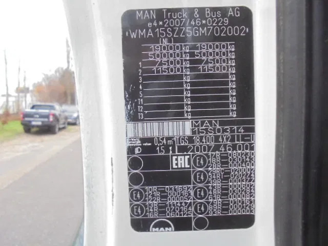 משאית הובלה אוטומטית MAN TGS 23.400 LL.U 6X2: תמונה 18 משאית הובלה אוטומטית MAN TGS 23.400 LL.U 6X2: תמונה 18